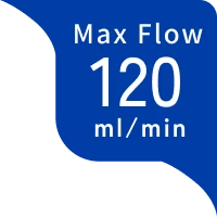 Max Flow 120ml/min