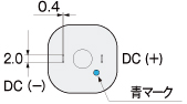 WPM DCブラシモータ モータ結線図